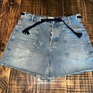 Free People Moxie Low Slung Shorts size 30 NWT